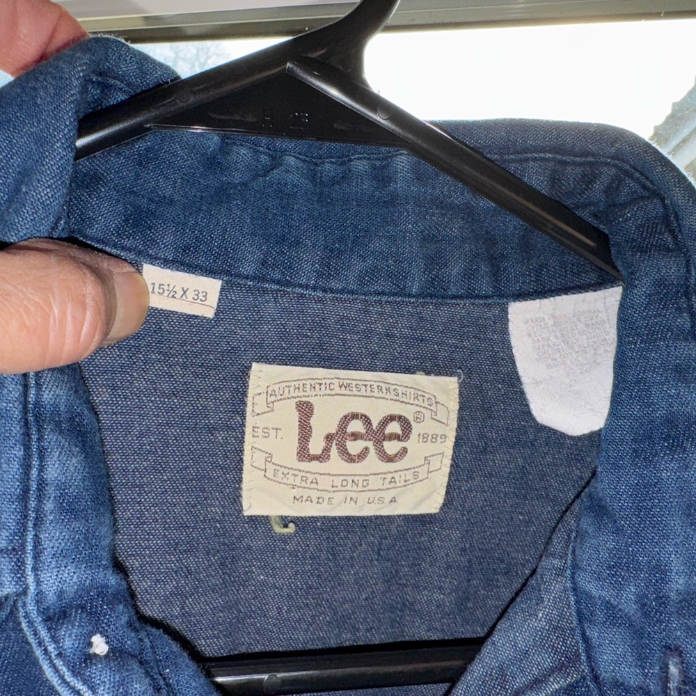 Lee Authentic Western Denim Shirt
